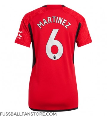 Manchester United Lisandro Martinez #6 Replik Heimtrikot Damen 2023-24 Kurzarm